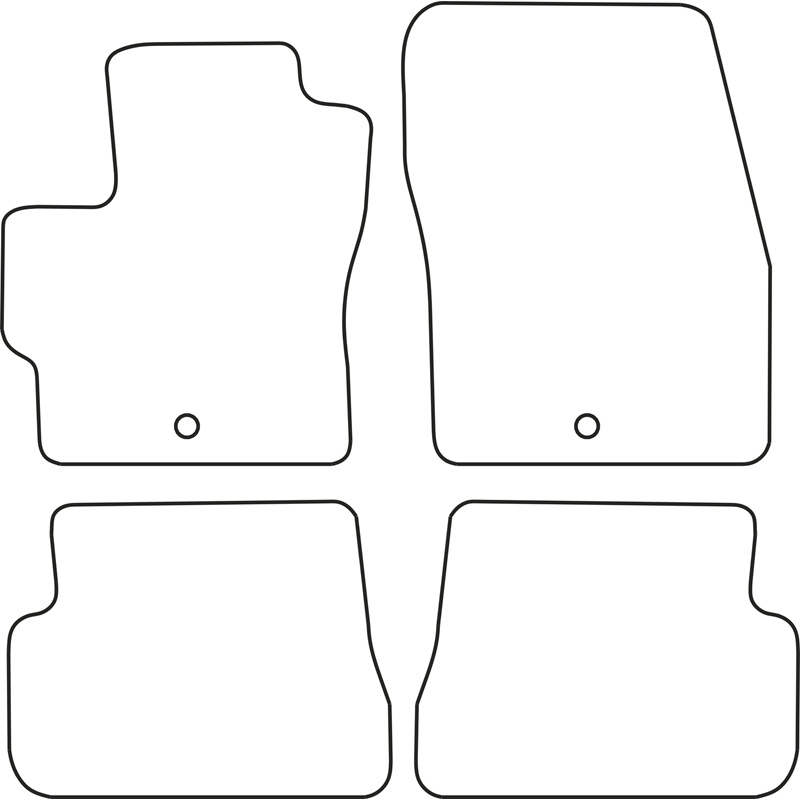 Automatten  Mazda 3 2003-2009