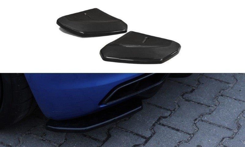 AchterZij Spoilers Diffusers Audi R8 MK.2 Glanzend Zwart