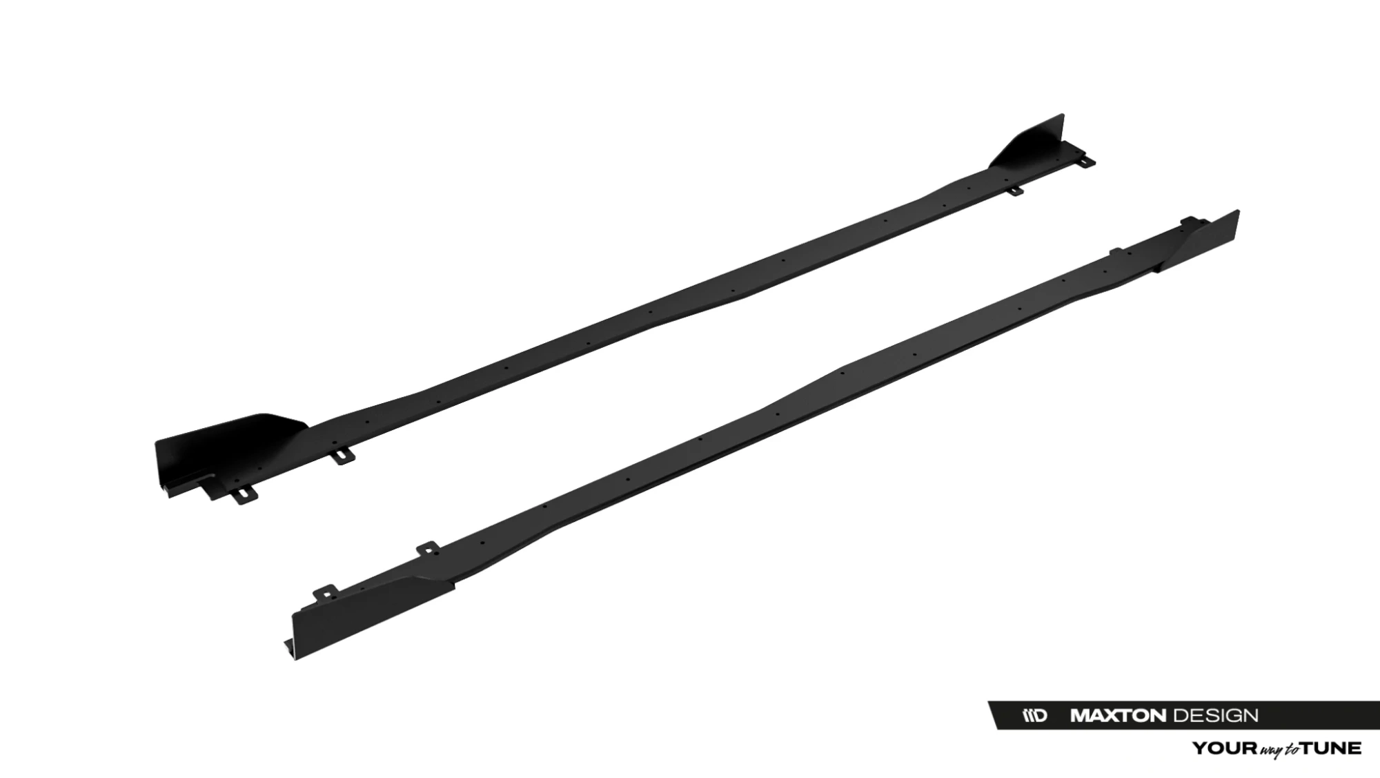 Zijskirts Toyota GR Yaris Mk4 Facelift – Maxton Street Pro Side Skirts Diffusers + Flaps
