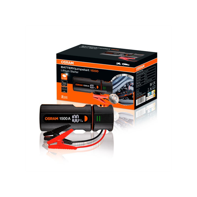 Osram BATTERYjumpstart 1500 - Jumpstarter/Powerbank