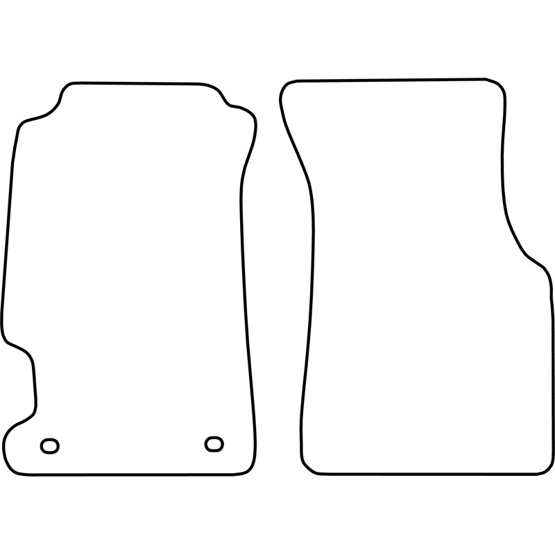 Automatten Velours  Honda CRX 1993-1996
