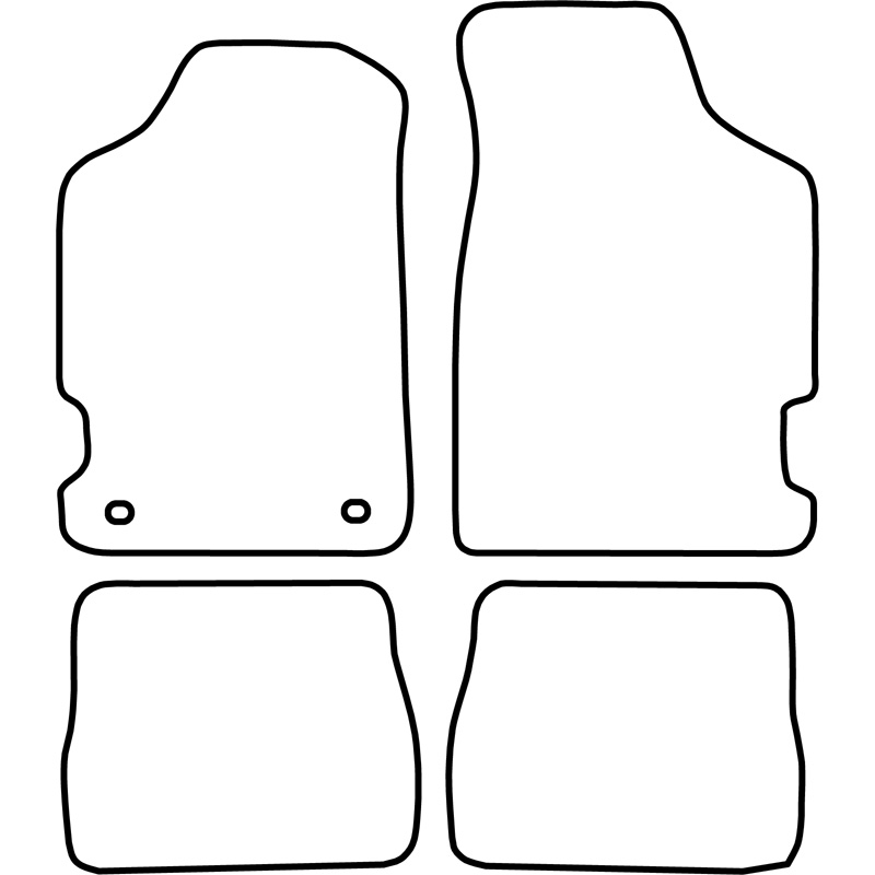 Automatten  Peugeot 106 1996-2003