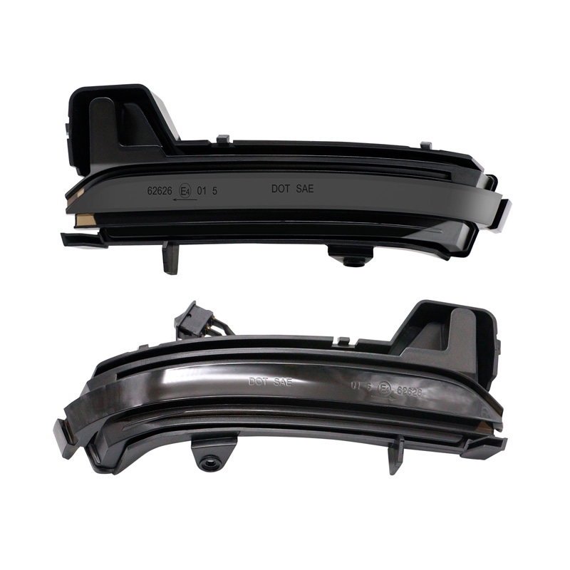 Set LED Zijspiegel-Knipperlichten  Skoda Karoq 2017- & Kodiaq 2017- - Rookgrijs - incl. Dynamic Running Light
