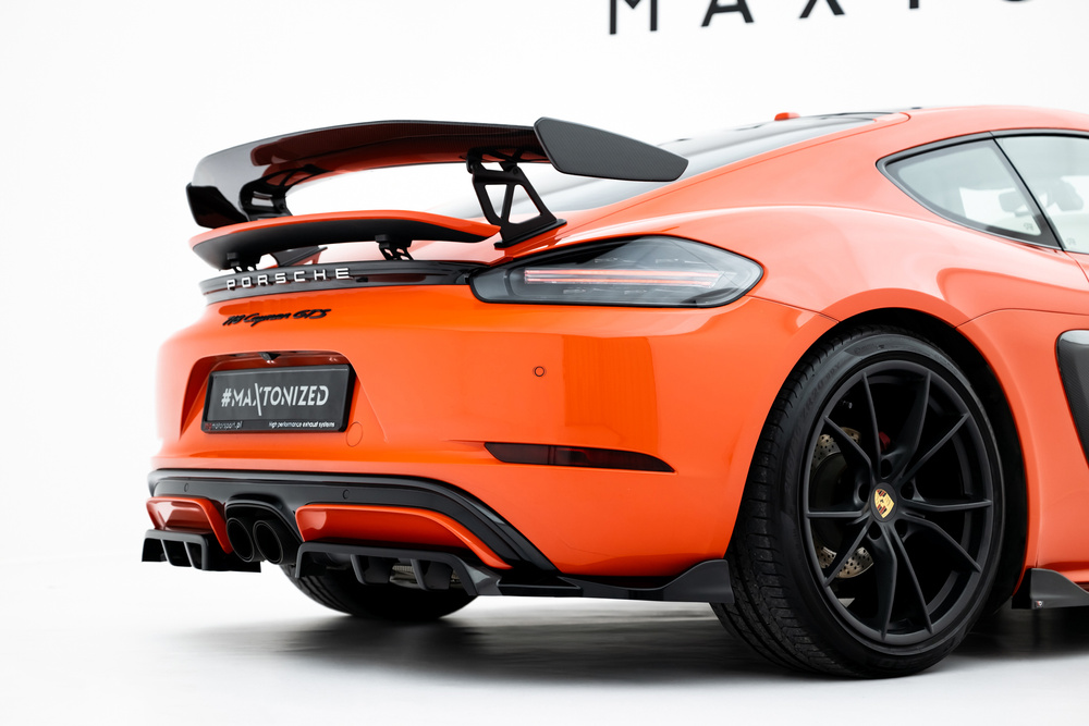 Diffusor (met verticale balken) Porsche 718 Cayman GTS 982c