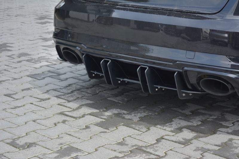 Achterkant Diffuser Audi RS3 8V FL Sportback Maxton V.2