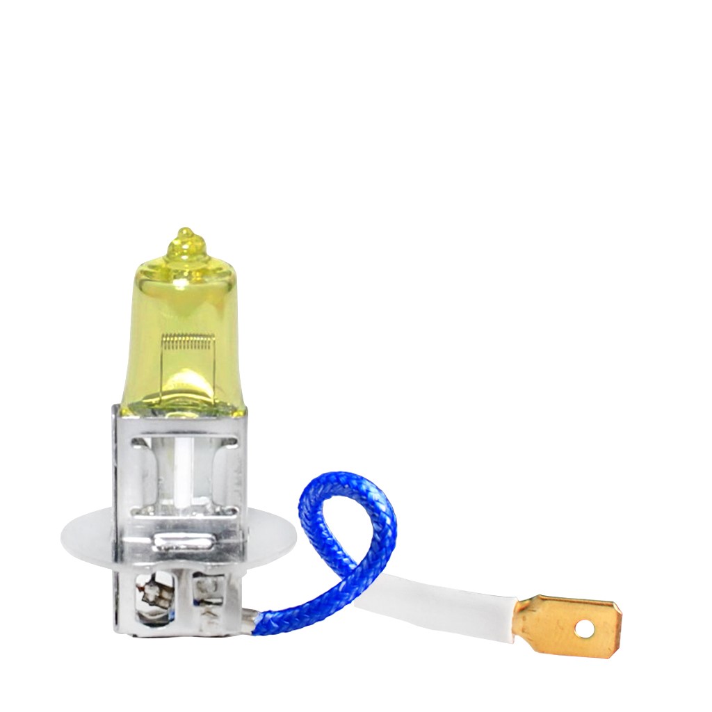 H3 lampen Geel 12V DUO 3200K Powertec Retro Yellow
