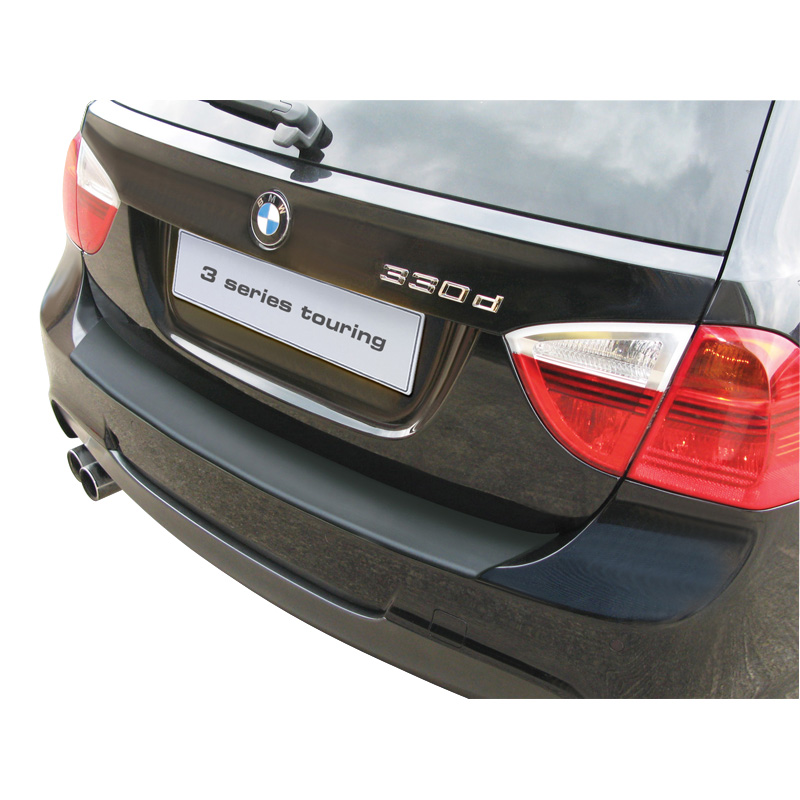 ABS Achterbumper beschermlijst  BMW 3-Serie E91 Touring M-Bumper 2005-2012 Zwart