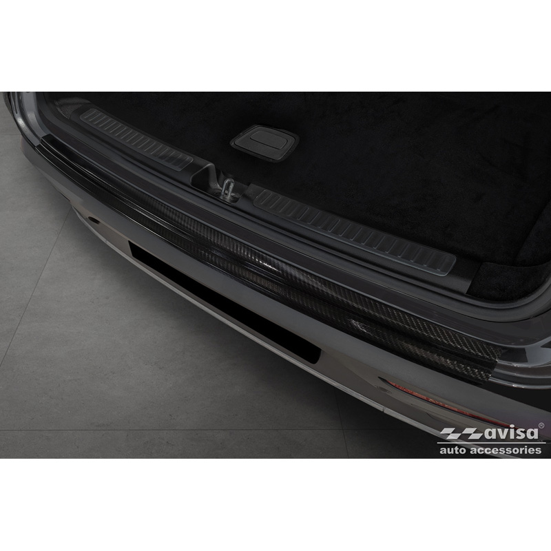 Echt 3D Carbon Achterbumperprotector  Mercedes EQC (N293) 2019-