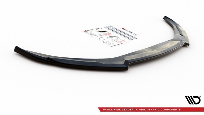 Voorspoiler Fiat 124 Spider Abarth Glanzend Zwart