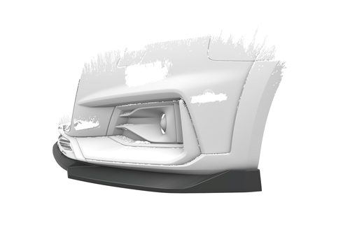 Voorspoiler Audi A4 B9 (Typ 8W) Allroad
