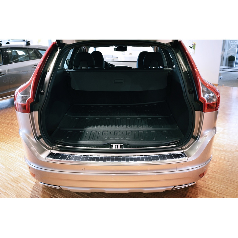 RVS Achterbumperprotector  Volvo XC60 2013-2016 'Ribs'