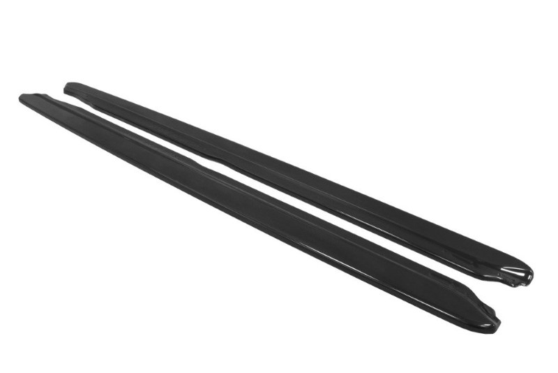 Zijskirts Diffusers Audi S6 C5 Glanzend Zwart