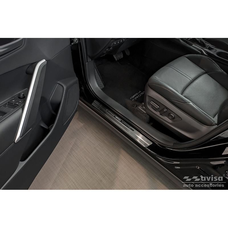 RVS Instaplijsten  Toyota Corolla Cross 2020- 'Cross' 4-delig