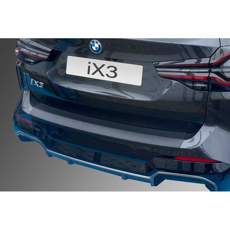 ABS Achterbumper beschermlijst  BMW iX3 (G08) 'M-Sport & 'M' 2022- Zwart