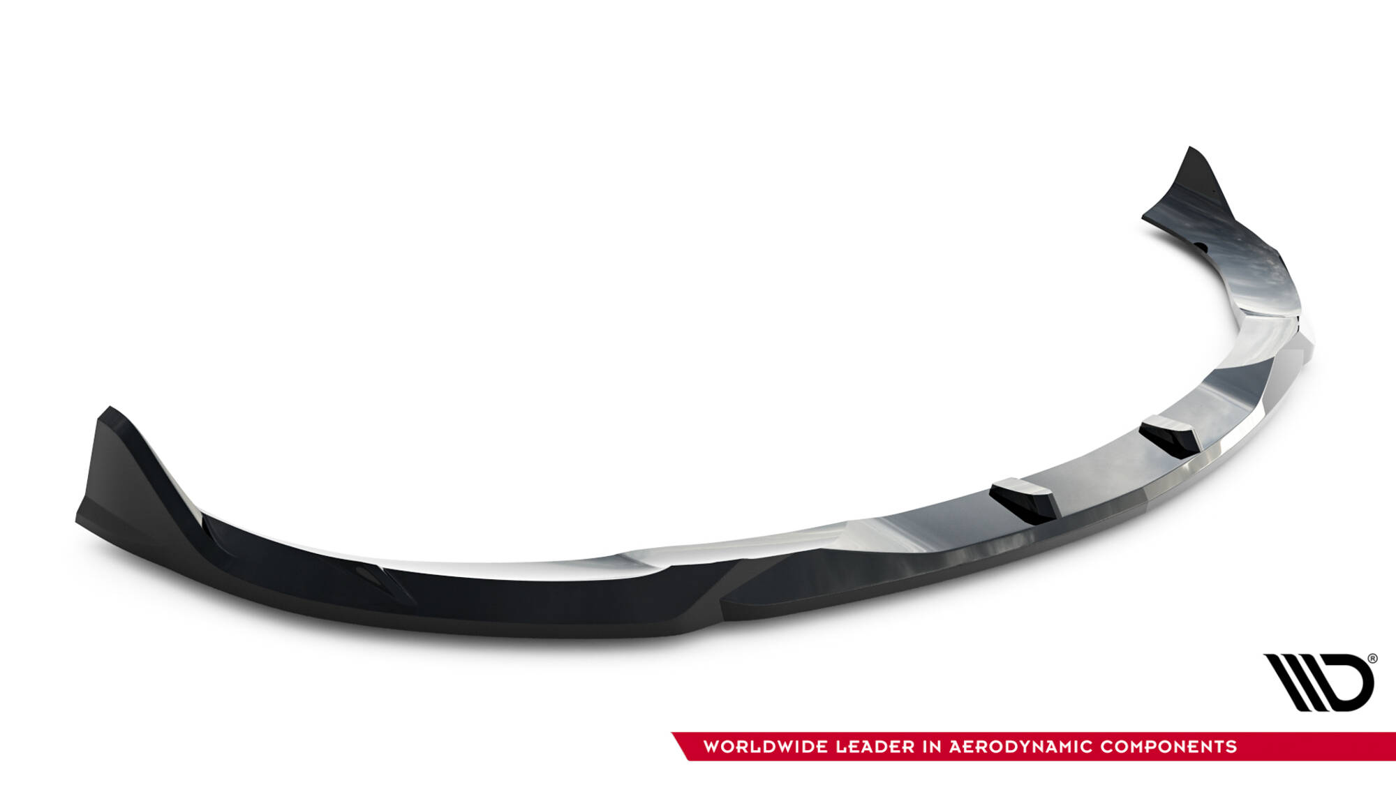Voorspoiler V.2 Mercedes-AMG CLE 53 / AMG-Line C236 Maxton Glanzend zwart