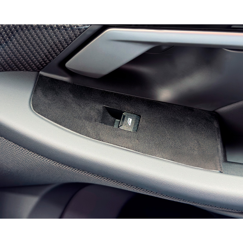Foliatec Cockpit Designfolie Panther Wrap (Alcantara-Look) - Zwart - 75x140cm
