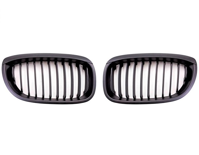 Grill Nieren BMW E46 03-06 LCI Coupe/Cabrio Zwart