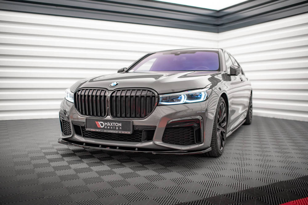 Voorspoiler V.1 BMW 7-Serie G11 M-Pakket Glanzend Zwart