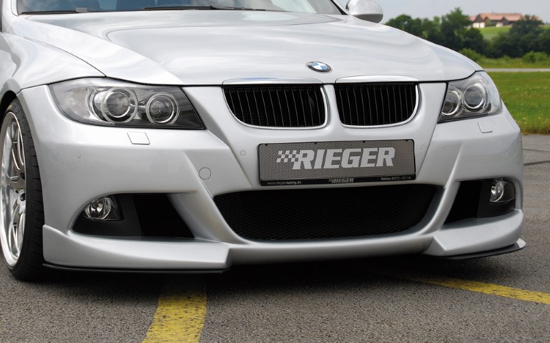 Voorbumper BMW E90 met ABE met uitsparing voor pdc en sproei-ins
