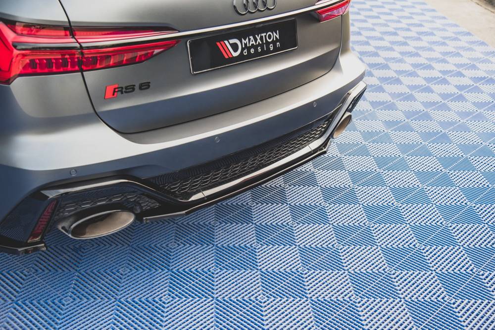 Diffuser Audi RS6 / RS7 C8 Maxton Glanzend Zwart