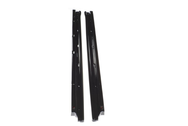 Zijskirts Diffusers Fiat 500 Hatchback Preface Glanzend Zwart