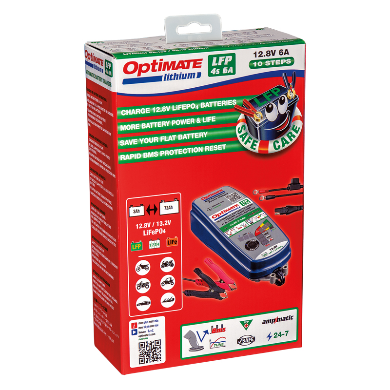 OptiMate Lithium 4s 6-Amp Acculader / tester / onderhouder