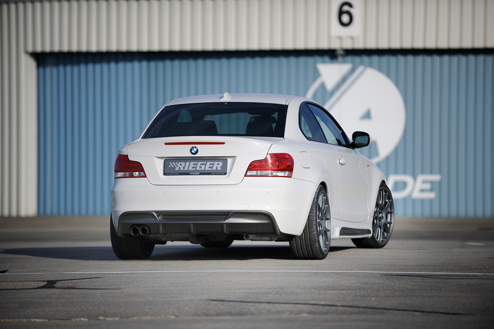 Achterbumper M Stijl BMW 1 serie Rieger