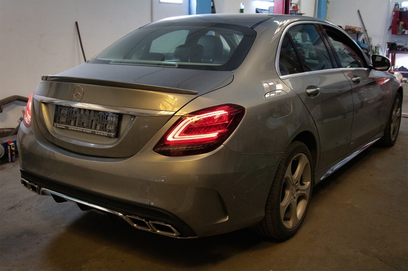 Achterlichten Mercedes C-Klasse W205 (2014-2018) Facelift Design Tube