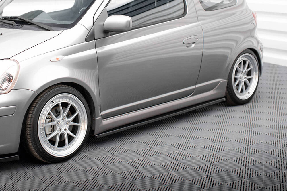 Zijskirts Toyota Yaris T-Sport Maxton Glans Zwart