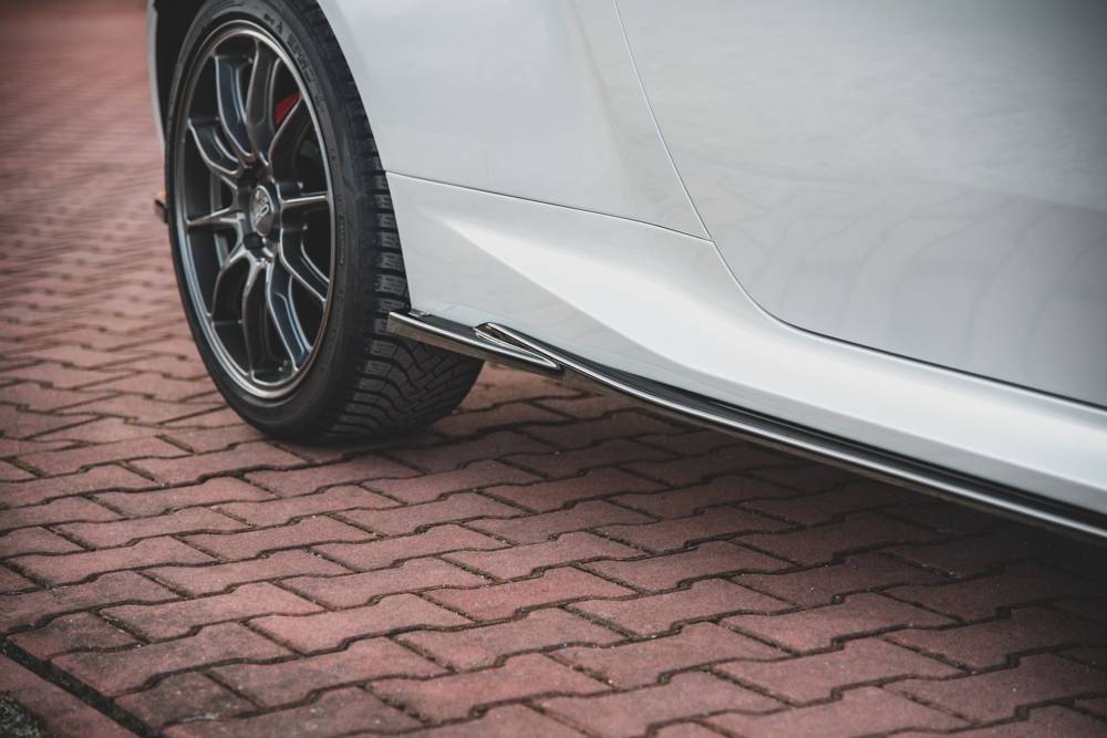 Zijskirts V.1 Toyota GR Yaris MK4 Maxton Glans Zwart