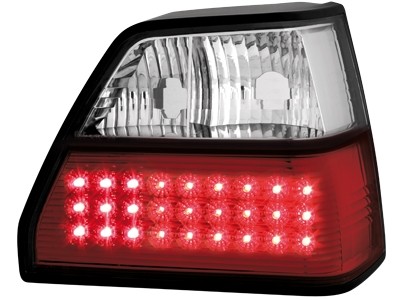 Achterlichten VW Golf II LED rood/wit clear