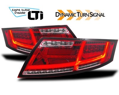 Achterlichten Audi TT 8J Dynamic LED Red