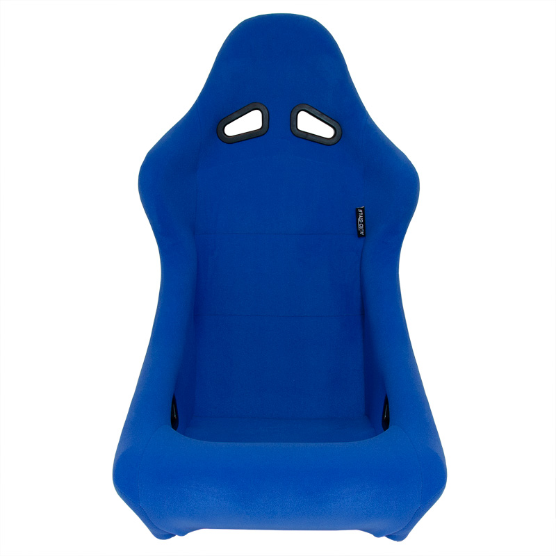 Sportstoel 'Zandvoort' - Blauw - Vaste rugleuning - incl. sledes