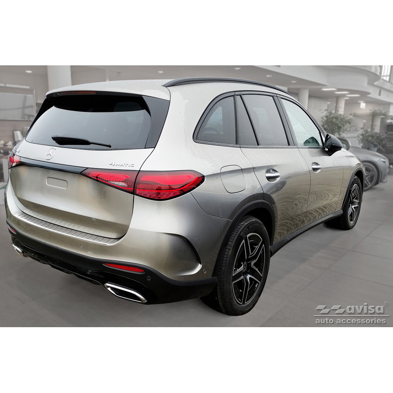 RVS Achterbumperprotector  Mercedes GLC II (X254) 2022- 'Ribs'