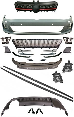 Bumper KIT VW Golf VII GTI look PDC