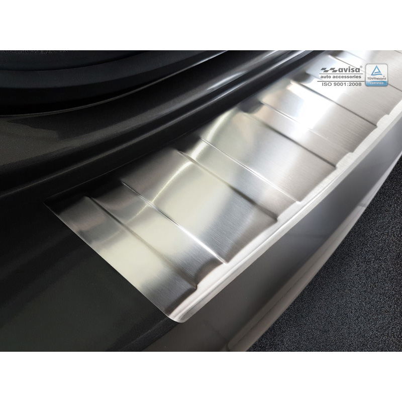 RVS Achterbumperprotector  Fiat Tipo SW 2016-2020 & FL 2020- + Tipo SW Cross 2022- 'Ribs'