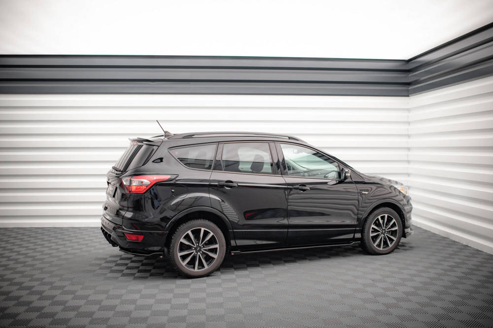 Zijskirts Ford Escape ST-Line MK3 Maxton Glans Zwart