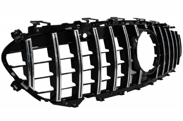 Grill Mercedes CLS C257 Panamericana GTR Design Zwart/Chroom