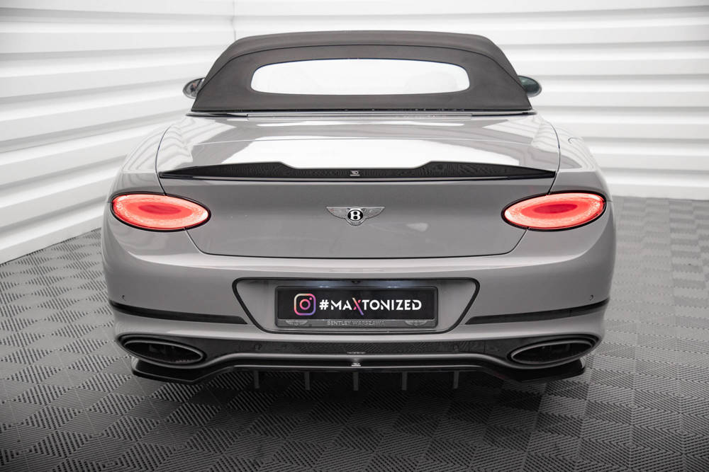 Diffuser Bentley Continental GT Mk3 Maxton Glans Zwart