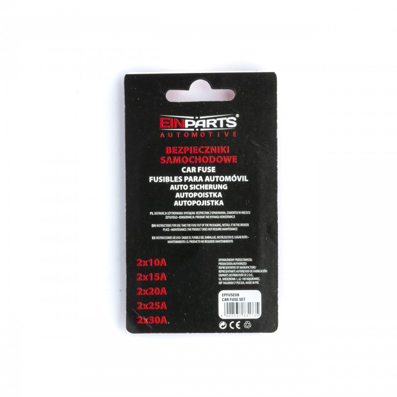 EPFUSE08 CAR FUSE SET MINI 10 PCS