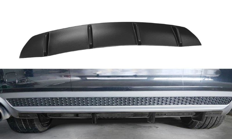 Achter Aanzet Audi A7 S-Line C7 Glanzend Zwart