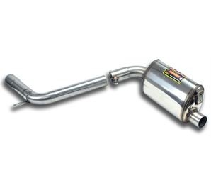 MERCEDES W204 C 300 V6 (231 pk) 07 –› Supersprint Rear exhaust R