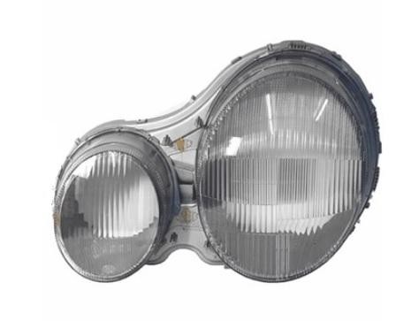 koplampglas, Hella, geen Xenon, links Mercedes E klasse, W210, 1