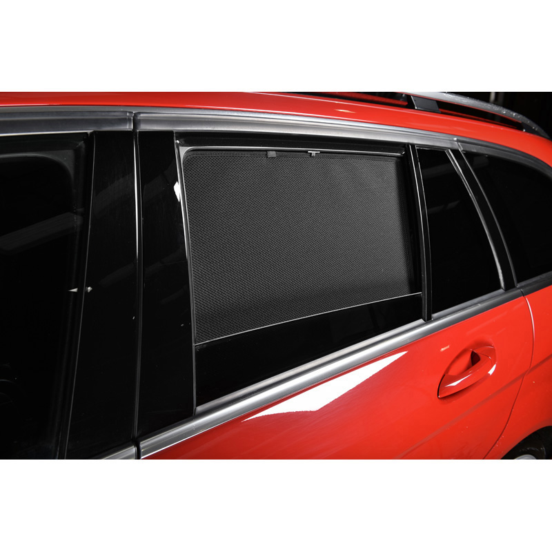 Set Car Shades (achterportieren)  Subaru Forester 2014-2018 (2-delig)