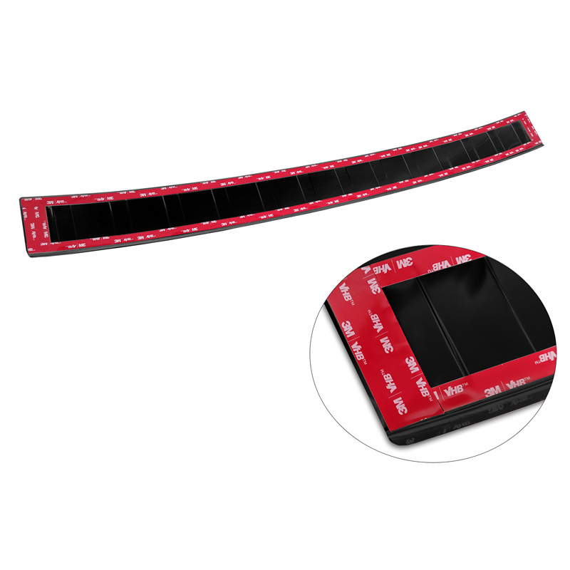 Zwart RVS Achterbumperprotector  BMW 3-Serie G21 Touring 2019-2022 'Ribs'
