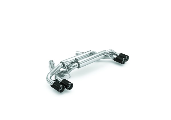 Einddemper BMW M5 Series Sedan Exhaust Systems Aluminum Silver Anodized