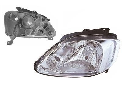 koplamp, H4, elektr verstelb, links,-2007 VW Fox, 2005 -