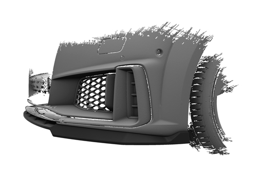Voorspoiler Audi TT FV/8S S-Line / TTS FV/8S