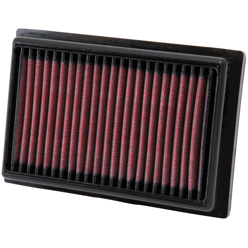 K&N vervangingsfilter  Citroën C1 / Peugeot 108 1.0 2014-2016 / Subaru Justy 1.0 2016- / Toyota Prius C 1.5 2012-2016, Toyota Aygo II 1.0 / Yaris Hybrid 1.5 2012- / Yaris 1.0 7/2014- (33-2485)