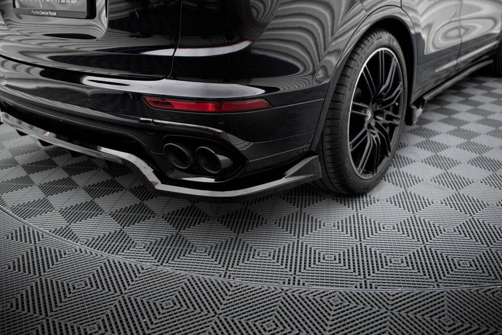 Diffuser Porsche Cayenne FL MK2 Maxton Glans Zwart